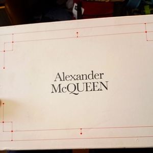 Alexander McQueen black/white platform sneakers